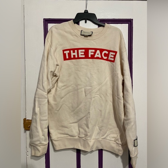 Gucci x The Face Cream Sweatshirt – Size M - Picture 1 of 11